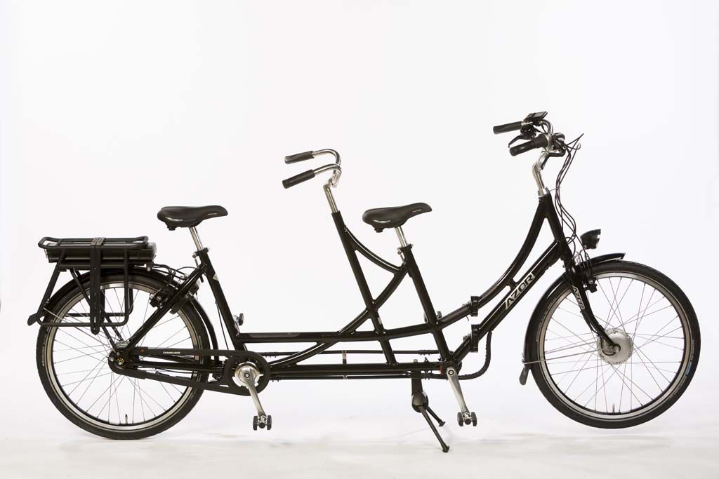 Azor Vouwtandem Electrisch Voorwielmotor Autodrager